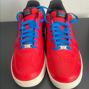 Red and Blue Men's Sneakers